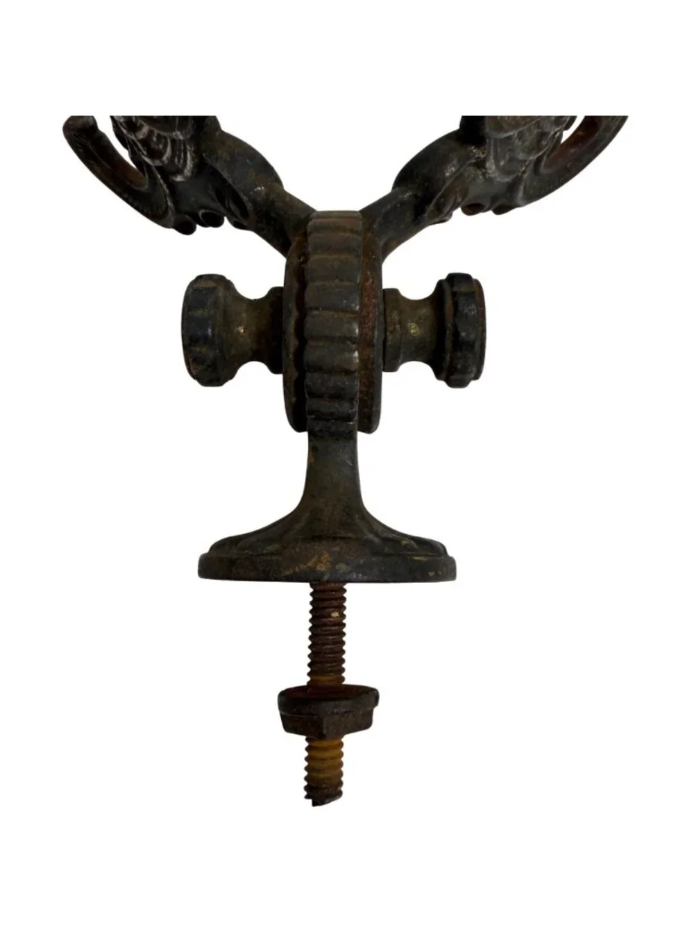 Antique Pair Victorian Mythical Dolphin Hat Coat Hall/Wall Hooks Rare
